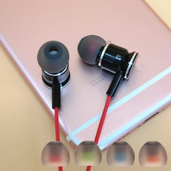 OOTDTY 3 Çift (S/M/L) Yumuşak Silikon Yedek Kulaklık Kulaklık İçin Kulaklık Eartips