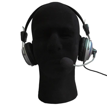 Erkek Köpük Akın Baş Model Kulaklık Araç Manken Standı Ekran Peruk Gözlük