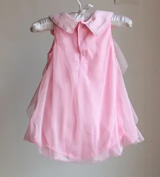 Kızlar Elbise 2018 Yaz Şifon Parti Elbise Bebek 1 Yıl Doğum Günü Elbise Kız Bebek Elbise Elbise & Saç Bandı Vestidos