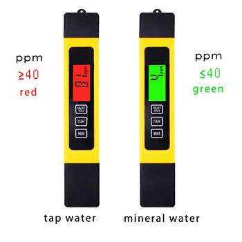 20 arka% LCD Dijital 0.01 PH Tester Metre + Titanyum alaşımlı prob EC Metre Hidroponik Havuzu Kalem tasarım akvaryum