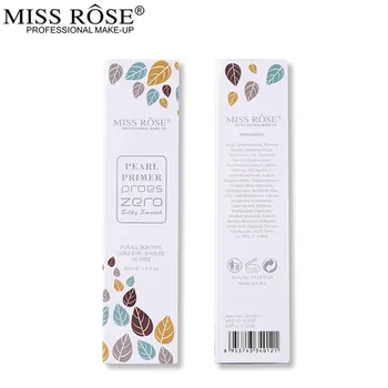 Bayan Rose Makyaj 30 ml Foundation Pearl Astar Jel Tüm Cilt Tipi için Sıfır İpeksi Uzun süre 18 Saat yağsız Proes