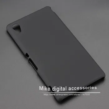 Yeni Çok Renkler Lüks Sony Ericsson M4 Aqua Çift Cep Telefonu Kapağı Durumda Mat Plastik Hard Case Kapak Kauçuk