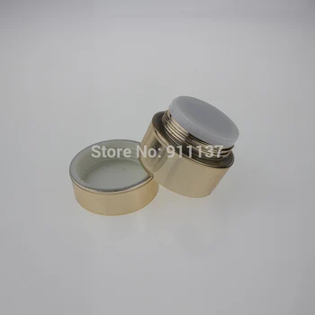 Kapak | Altın ile JA21 akrilik 5 gram kozmetik kavanoz kapağı ile akrilik kavanoz 5g Metalize krem mini kavanoz satın al