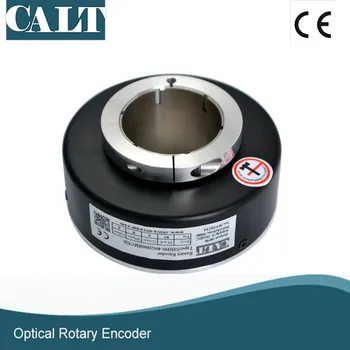 CALT DİY delik 40mm oyuktan Kodlayıcı Şaftı GHH90 Asansör PNP OC IP50 Artımlı Optik Döner Kodlayıcı Sensörü