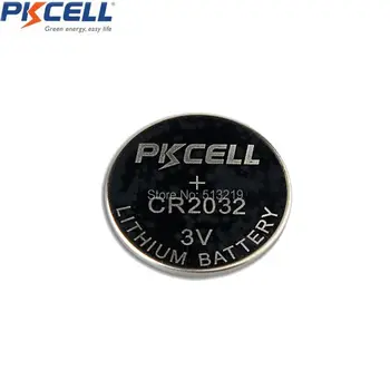 60Pcs/12Pack PKCELL 3V CR2032 DL2032 CR 2032 BR2032 Lityum Pil Düğme Hücre Parayı Eşit DL2032, BR2032, KL2032, 15004LC