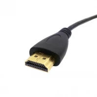 HDTV PC Laptop için kuyrugu erkek Video Ses Kablosu 1.5 m Ethernet ve 3D HDMI 1.4 yüksek Hızlı HDMI erkek