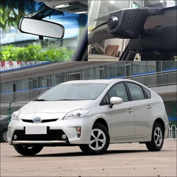 Toyota Prius Araba DVR wifi İçin BigBigRoad G 1080P Video Kaydedici Hareket Algılama Araç Siyah Kutu dash Cam Gizli Tip II-sensör