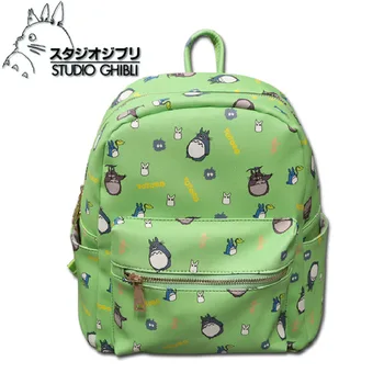 Yeni Natsume Yuujinchou Sırt çantaları Moda Kadın Cardcaptor Sakura PU Omuz Çantası Sırt çantası Okul Totoro 6 Stilleri