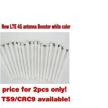 HuaWei için beyaz renk 2 adet Yeni LTE 4G modem E8372 E398 E5372 E5577 E5786/ ZTE mf823 3G 4G LTE Anten TS9 Bağlayıcı