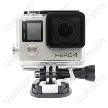 Fotoğraf ve video Aksesuarları Güvenliği için Vamson Yi Kamera VP116A için SJCAM için 3. 4. 5+ Pro Hero İçin Silikon Kauçuk Kilitleme Toka Tak