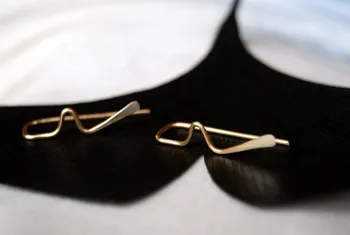 PİNJEAS Kulak Tırmanıcı el Yapımı Bar Küpe Paletli İğne süpürme Uzun oorbellen minimalist Mücevher dolu