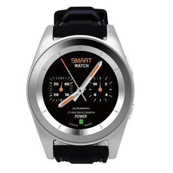 Smart İzlemek Andrews İOS sistemi Bluetooth 4.0 kalp hızı ultra-ince su geçirmez ekran erkekler kadınların Kalp hızı spor smartwatch