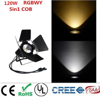LED par 90 W COB UV 6in1 RGBWA/4in1 RGBW/RGB 3in1/ Sıcak Beyaz Soğuk beyaz UV Par dj Par64 spot ışık Dmx kontrol led
