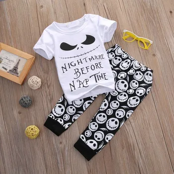 Yeni Yeni Yürümeye başlayan Çocuk Bebek Çocuk Sevimli Harfi T-shirt Üstleri Moda Pantolon Pantolon+Set Rahat Parti Giyim Kıyafetler