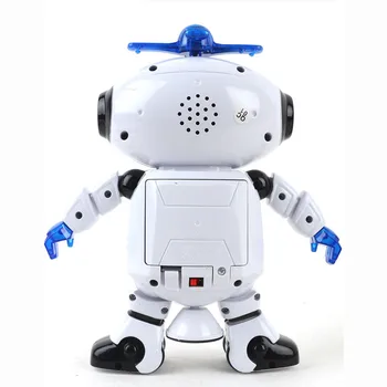 Astronot Akıllı Uzay Robotu Dans 2017 yeni Elektronik Yürüyen komik hediyeler Müzik Işık Oyuncaklar Çocuklar