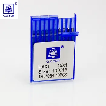 100pcs HAX1 HA1 15X1 100/16# QXYUN dikiş Sanayi Dikiş Makinesi için aksesuar iğneler