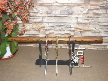 Qing Hanedanı, antik silahlar dört parça, üç kırbaç, pirinç kırbaç, kamçı kollu, paslanmaz çelik kırbaç, kendini savunma bod