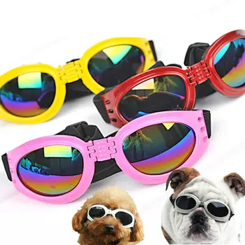 Moda Evcil Köpekler Evcil Köpek Yavrusu Gözlük Gözlük Gözlük Gözlük Koruyucu Göz Güneş Gözlüğü