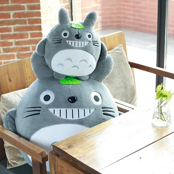 Sıcak Satış 30CM Personel Totoro Peluş Oyuncaklar Ünlü Karikatür Oyuncak Bebek Brinquedos Yüksek Kalite Fabrika Fiyat Bebek