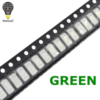 WAVGAT 100pcs 5630/5730 SMD/SMT Yeşil servisler sunmaya devam 15 Yüzeye Monte Kırmızı 3.0~3.2 520 V-525K Ultra Birght Led Diyot Çip LED 18LM LED