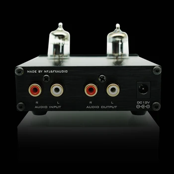 Bas/Tiz Ayarlanabilir DC/1.5 A Güç Kaynağı İle 2017 FX-Ses Yeni TÜP-03 Mini Ses Tüp Pre-amp DAC Ses