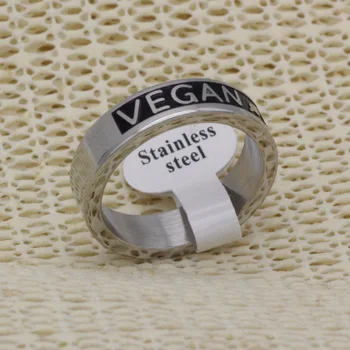 Vegan Vejetaryen Mücevher Yüzük alyans Vegan Hediye YLQ0536