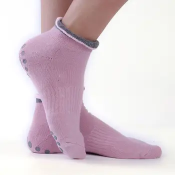 2017 yepyeni 1Pair Kadınlar Erkekler Kaymaz Pilates Masaj ayak Bileği Çorap Tutuş Moda Çoraplar