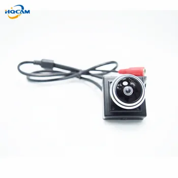 HQCAM 1080P Ses video Kamera MİNİ IP kamera H. 264 mikrofon kamera P2P ağ 1.78 mm Balıkgözü Lens, Geniş Açı Balıkgözü Lens
