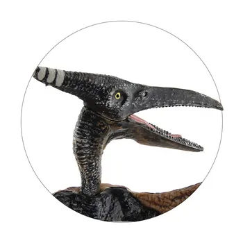 LittLove 25CM Jurassic Canlı Pterozorlar Katı PVC Dinozor Modeli Klasik Pterosaur Eylem Çocuklar Hediyeler İçin Oyuncak Figürler