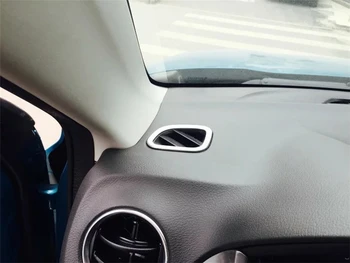 Suzuki Vitara Escudo 2016 ABS için Üst Havalandırma Menfezi Çıkış Kapağı Trim Mat Krom Aksesuarlar Otomobil Parçaları Krom