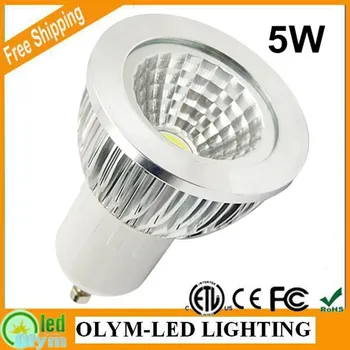 4X Enerji Tasarrufu COB GU10 MOBİL 7W LED Ampul GU 10 Beyaz Dim LED Lamba Parlak Sıcak Spot LED