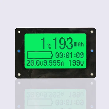100 Pil ZAMANLI Eğlence Araç için TF02 Büyük Ekran Evrensel Pil Kapasitesi Test cihazı Coulometer