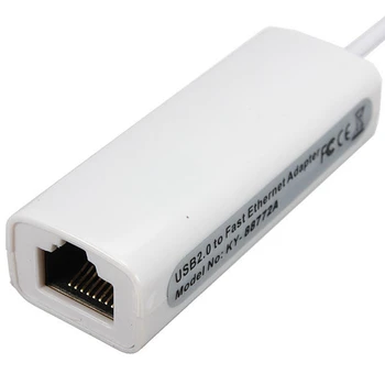 Apple Mac MacBook Air Dizüstü BİLGİSAYAR İçin USB 2.0 RJ-45 LAN Ethernet Ağ Bağdaştırıcısı