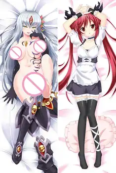 Popüler oyun XenoSaga anime Karakter kız kos-mos & t-elos yastık kılıfı Frey Ringitt vücut Yastık kılıfı seksi