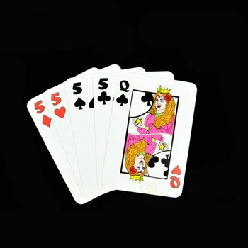 2 adet 5 kart seti kartlar için Q magic kartları kadar yakın ,kolay sihirli zihin oyunu olacak eğlenceli sahne 81139 yapmak için hileler