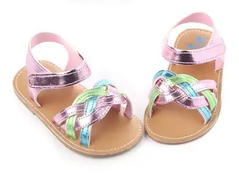 2018 Yeni stil bebek kız sandalet moda yaz sandalet bebek ilk walker Plaj sandalet ilk walker açık yürüyüş ayakkabıları