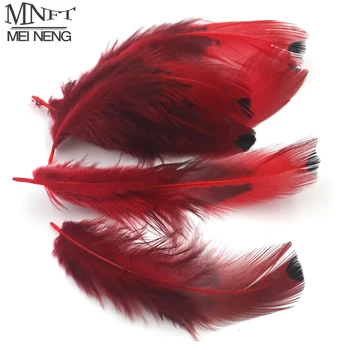 Büyük Nokta MNFT 50Pcs/Çok Doğal Kırmızı Sülün Tüyleri yaklaşık 4 .8 kullanmak için sahte Balık yemi Uzunluğu için İpe Malzeme Sinek