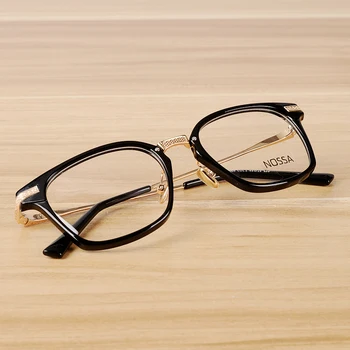 NOSSA Kadın Ve Erkek Şeffaf Gözlük Çiçek Optik Reçeteli Gözlük Çerçevesi Miyop Elder Okuma Gözlük Çerçevesi Gözlük