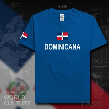 Dominik Cumhuriyeti Dominik DOM erkek t 2017 jersey Millet takım pamuklu gömlek moda t-shirt tee ülkenin spor salonları Dominika