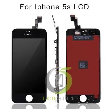 IPhone 5SE LCD Dokunmatik Ekran dijital dönüştürücü Derleme İçin Ölü Piksel Söz Ücretsiz Kargo DHL yepyeni AAA Kalite Test