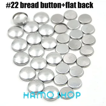 Ücretsiz Kargo 200 Setleri/lot #22 1.3 cm/10mm Ekmek Şekli Yuvarlak Kumaş Kumaş Düğme Kapağı Metal Takı Aksesuarları Kaplı