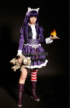 LOL Gotik Lolita Annie Üniforma Kıyafet Anime Cosplay Kostüm Hizmetçi