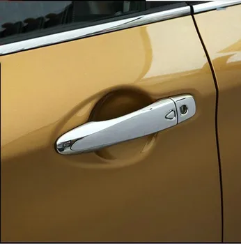 2016 Nissan QASHQAİ İçin (akıllı İki delik ve bir anahtar deliği) kapı kolu kapağı dış aksesuarlar