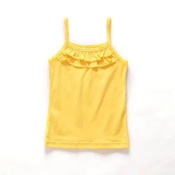 V-AĞAÇ Yaz Kızlar Kızlar Tops Tees Tasarımcı Bebek Çocuk Elbiseleri dış Giyim Gömlek Pamuk Kolsuz Giysi T Shirt T