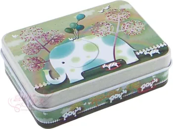 12 adet/Lot Teneke saklama kutusu Tatlı Kız Düğme spot tasarım kutu kutu Şeker tabut durumda Kız hediye Yenilik hane