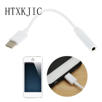 Xiaomi için 3.5 AUX ses dişi Jack türü-3.5 mm Kulaklık kablosu usb 3.1 Type C USB için C-C erkek 6 Mı6 Letv 2 pro 2 max2