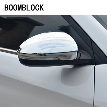 BOOMBLOCK 2 adet Oto Araç-Hyundai Tucson 2017 2016 Dikiz Aynası Kare Kesim İçin şekillendirme Tucson İçin ABS kapak