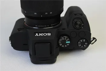 Sony A7 II A7İİ A7R Mark 2 A7R2 ILCE Kamera için yumuşak Silikon kılıf Kauçuk Koruyucu Gövde Kapak Kılıf Deri-7M2 Kamera Çantası