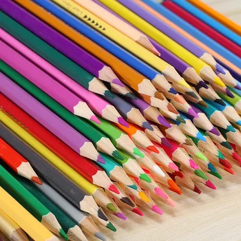 Tabanlı 120/136 Renkleri Petrol Olmayan Güvenli Renkli Kalemler-renkler de Okul lapices Çizim İçin Ayarlayın toksik Profesyonel Kalem Kırtasiye