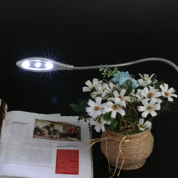 Taşınabilir Yaratıcı USB Araçlar, Yüksek parlaklık Lamba Esnek USB 3 Okuma Lambası Dizüstü Bilgisayar için LED Işıklar LED